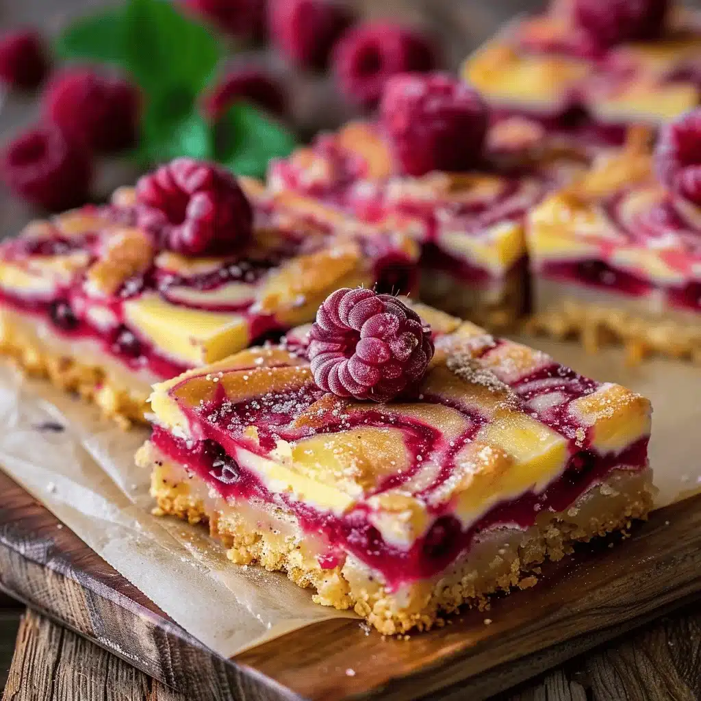Lemon Raspberry Bars - featured image