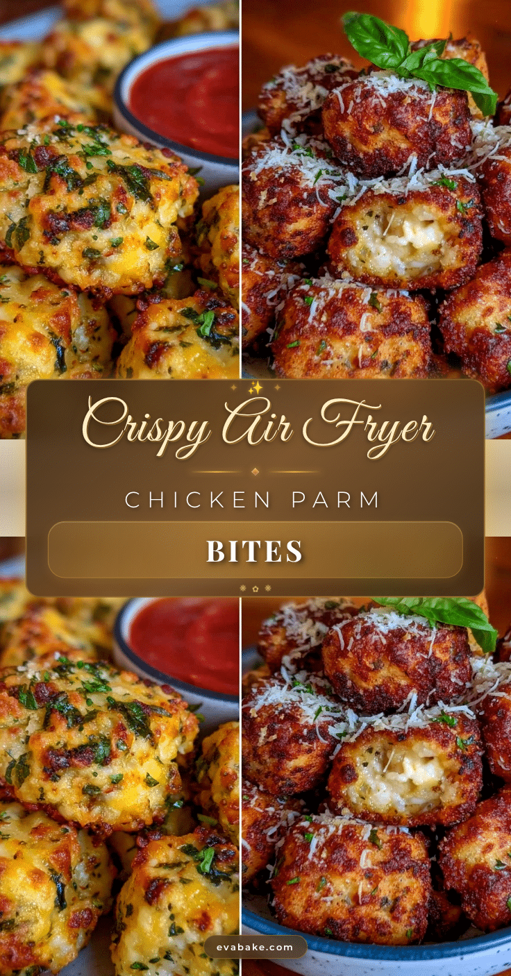 Air Fryer Chicken Parmesan Bites recipe