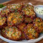 air fryer eggplant chips - featured image