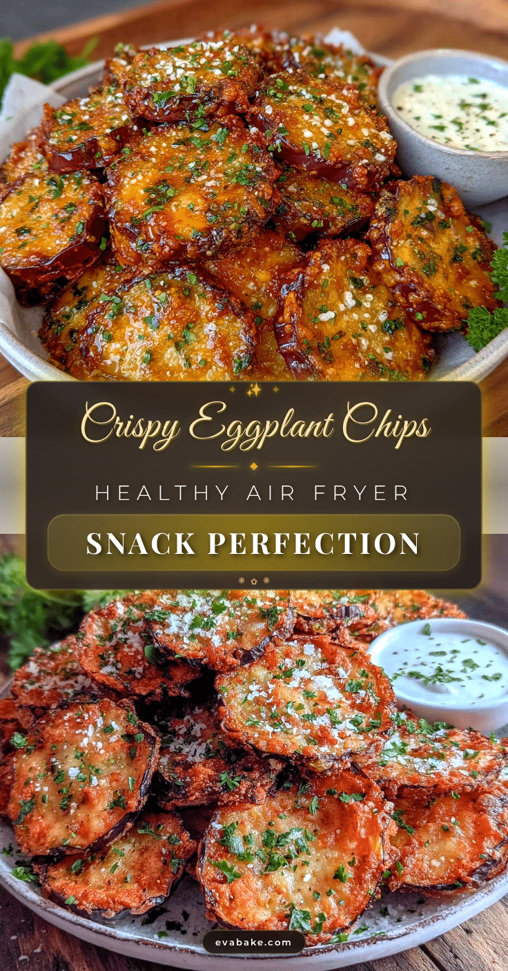 air fryer eggplant chips recipe