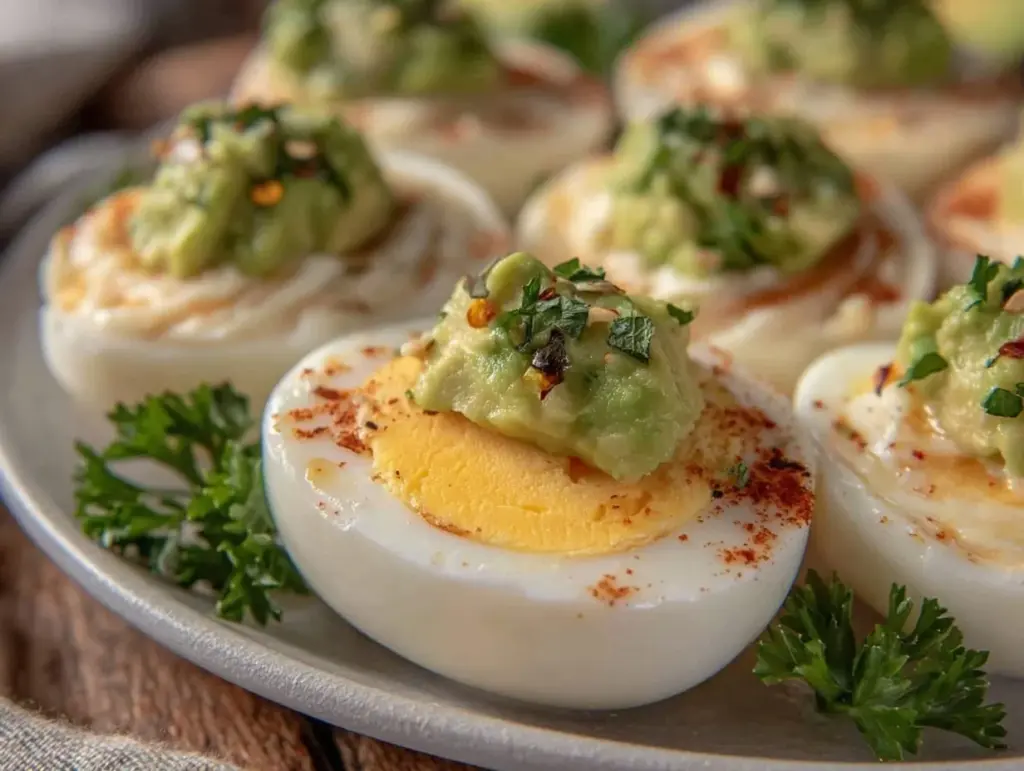 Avocado Egg Protein Cups - featured image