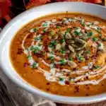 butternut squash and apple bisque - featured image
