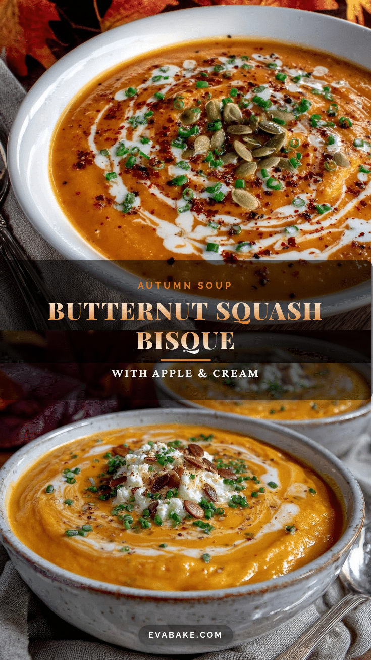 butternut squash and apple bisque recipe