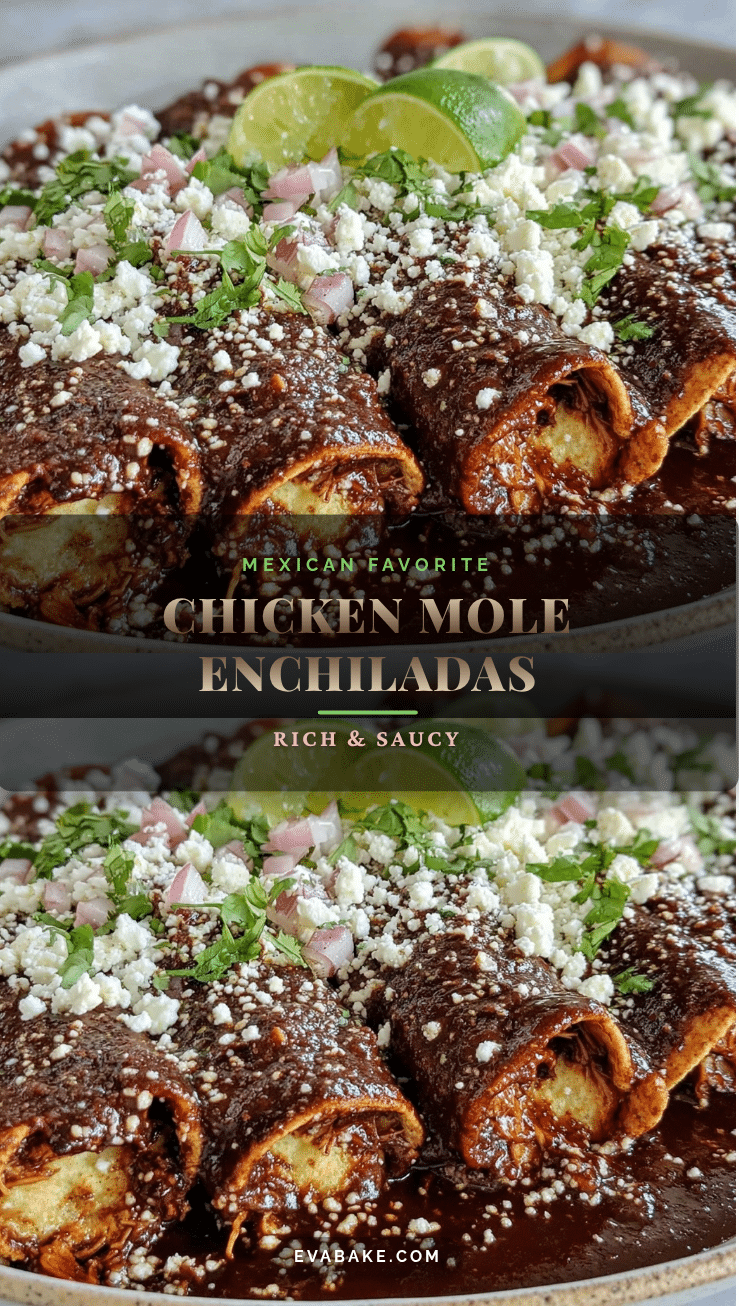 chicken mole enchiladas recipe
