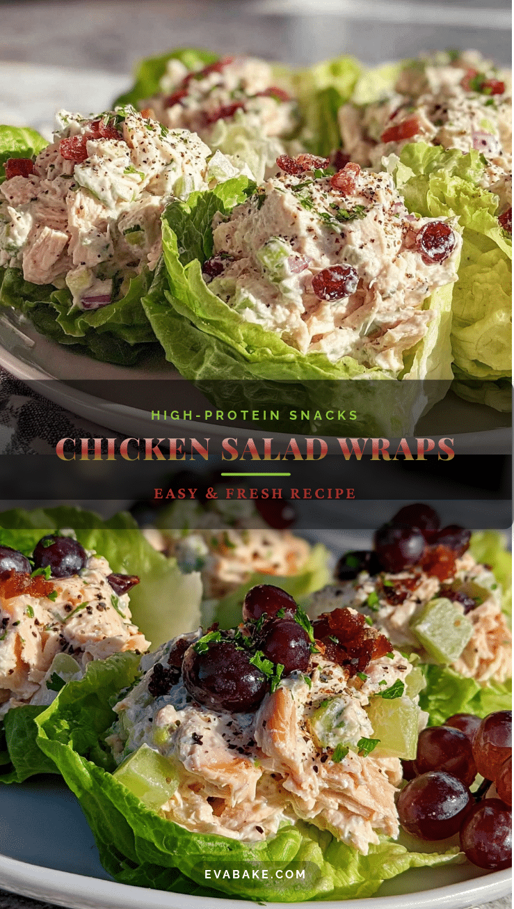 chicken salad lettuce wraps recipe