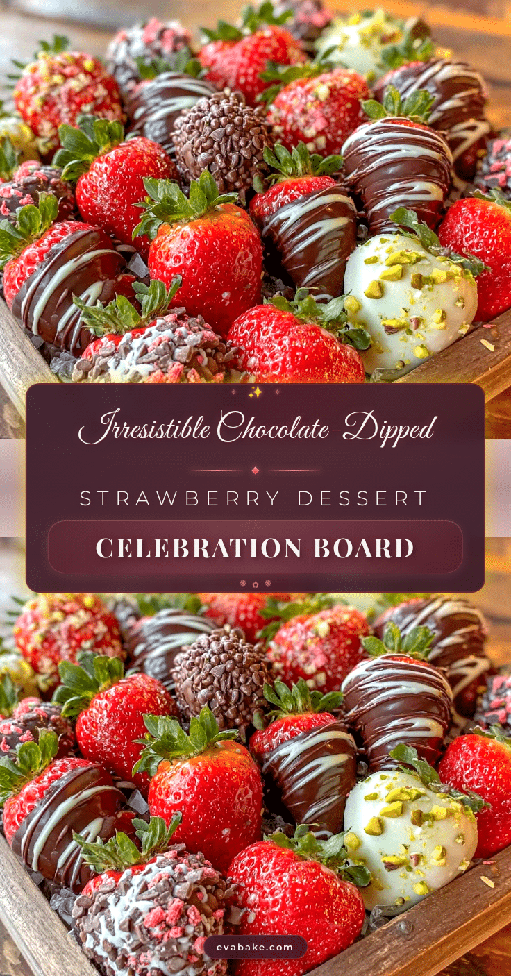 chocolate-covered strawberry dessert board recipe