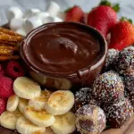 chocolate fondue board - featured image