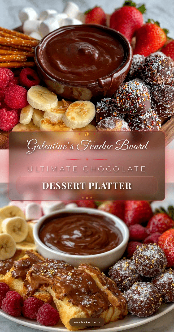 chocolate fondue board recipe