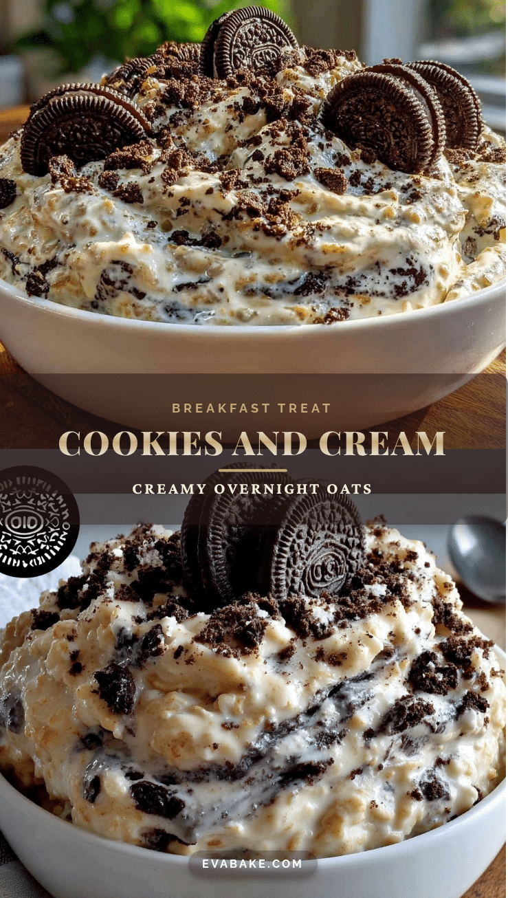 cookies and cream overnight oats recipe