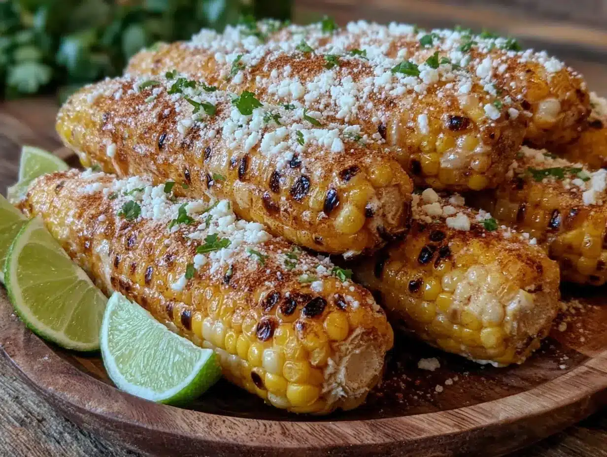 creamy elote preparation steps