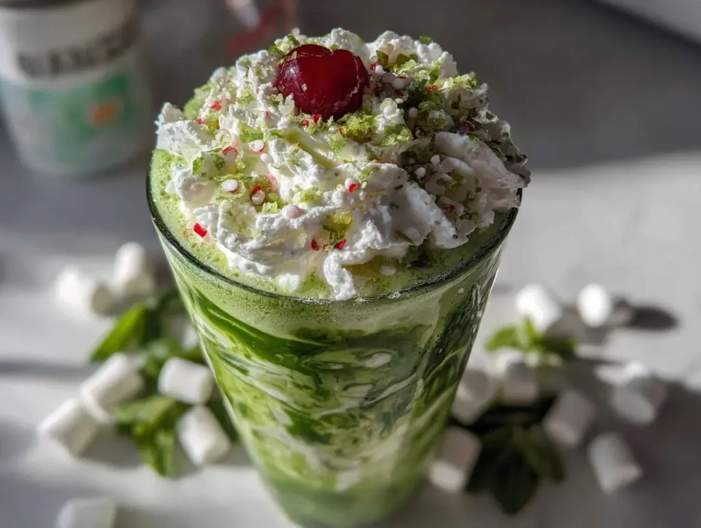 Creamy Green Grinch Smoothie - featured image