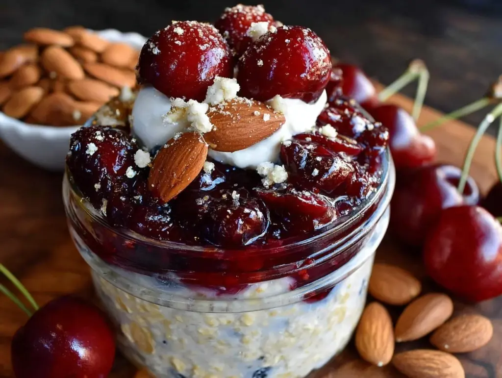 creamy overnight oats - featured image