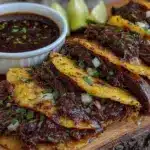 crispy birria tacos - featured image