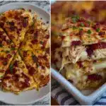 crispy chicken bacon ranch quesadillas - featured image