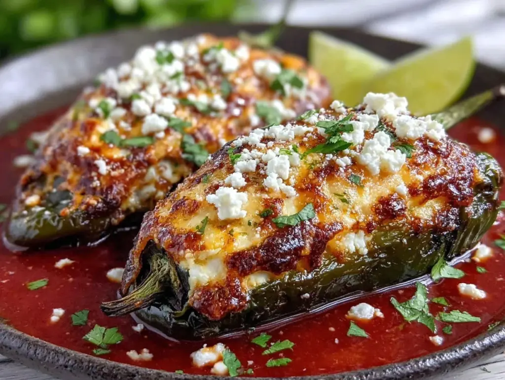 crispy chiles rellenos - featured image