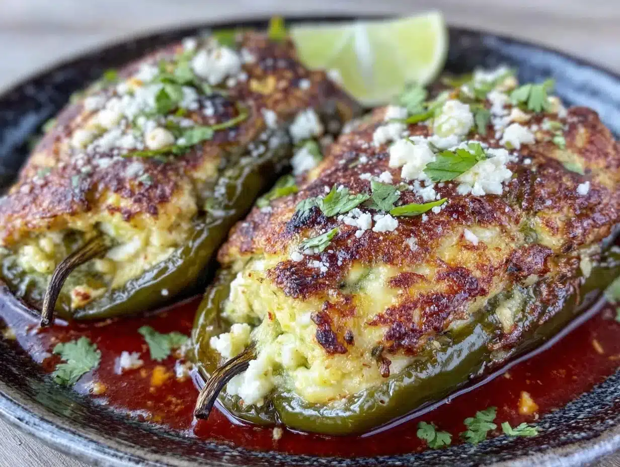 crispy chiles rellenos preparation steps