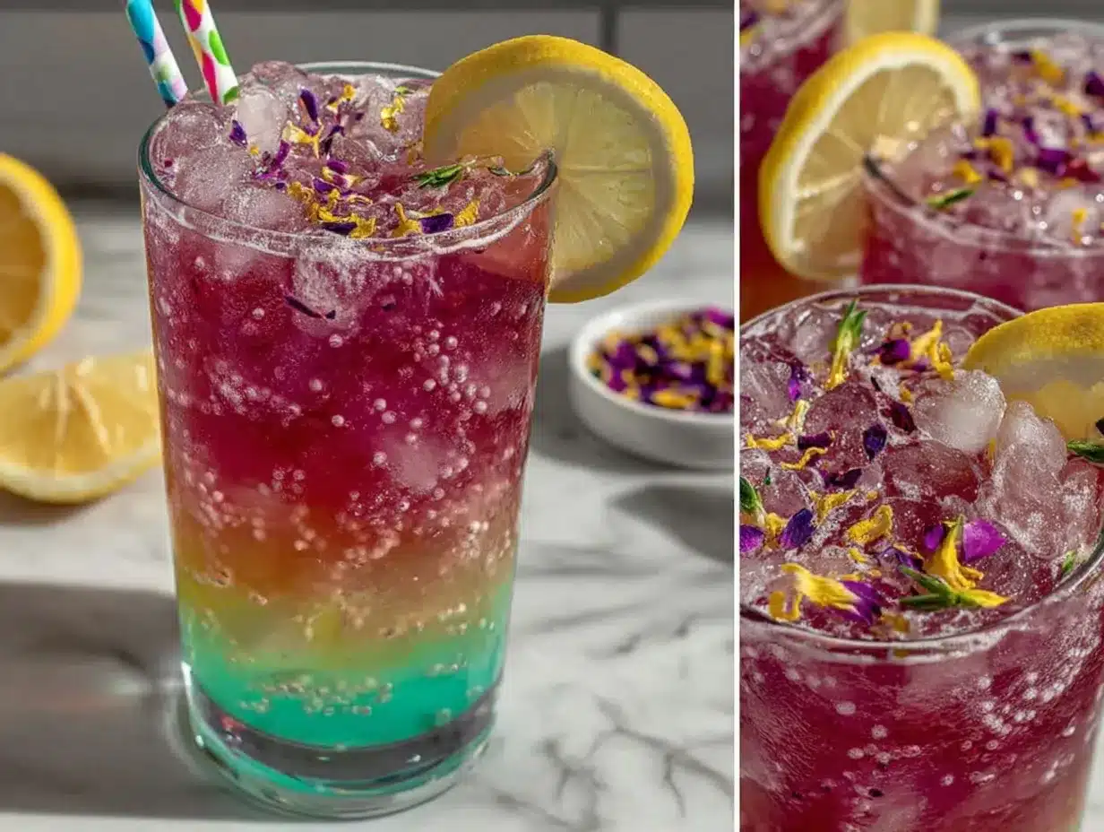 Dr. Seuss Color-Changing Lemonade preparation steps