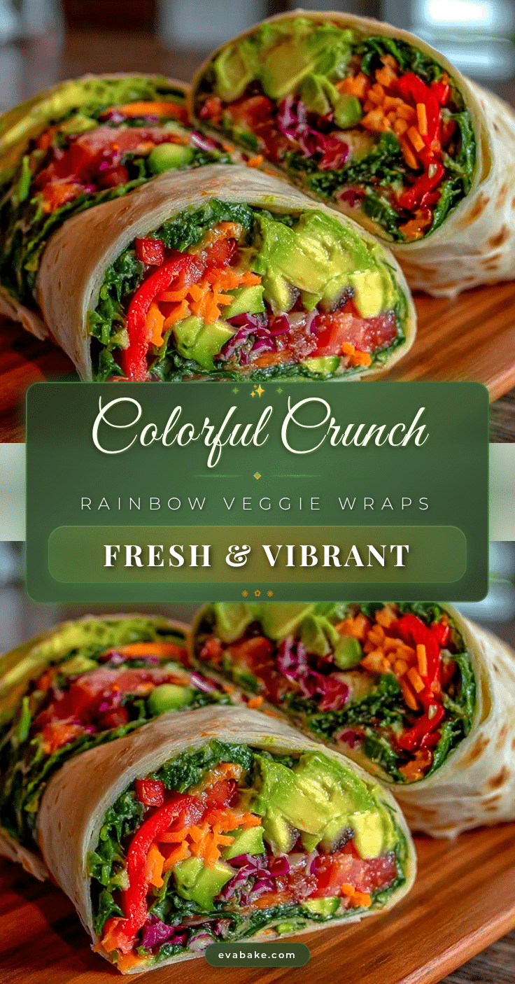 Dr. Seuss Rainbow Veggie Wraps recipe