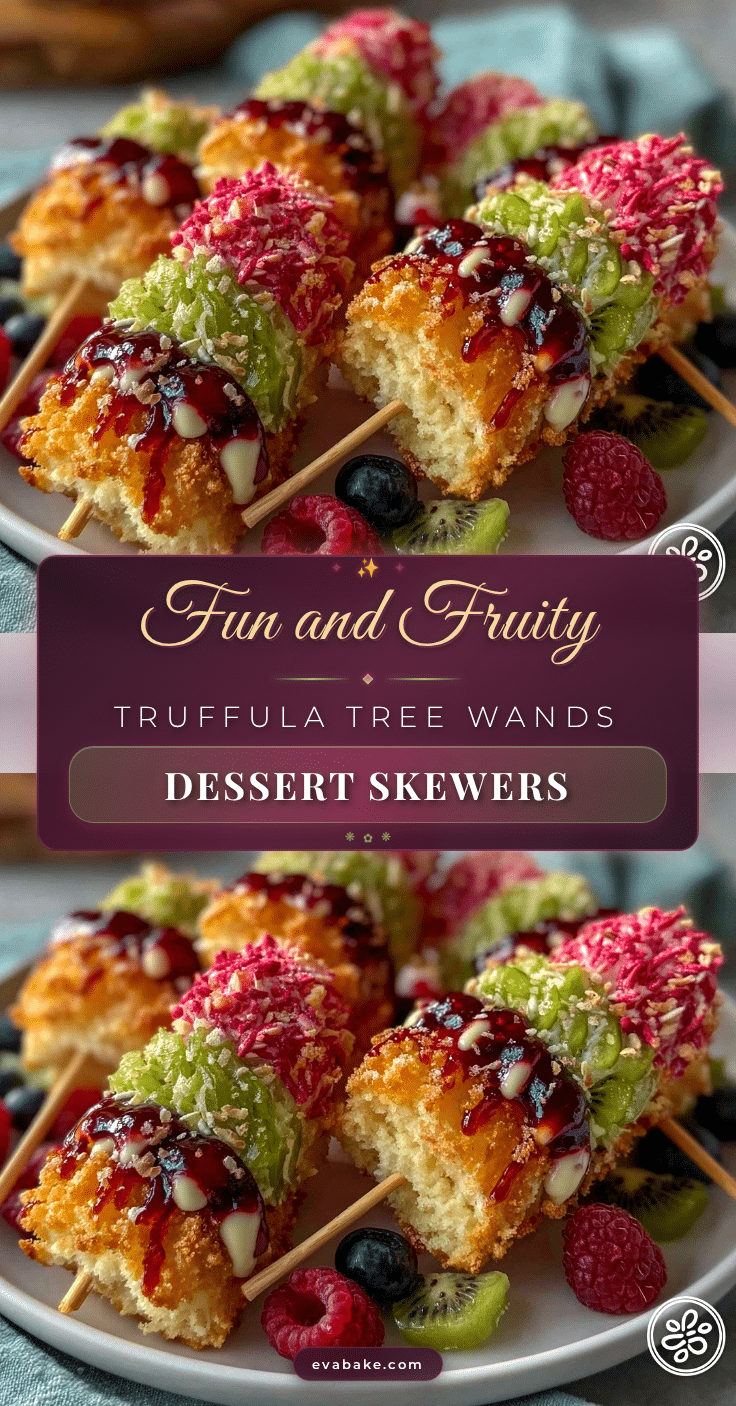 Dr. Seuss Truffula Tree Fruit Wands recipe