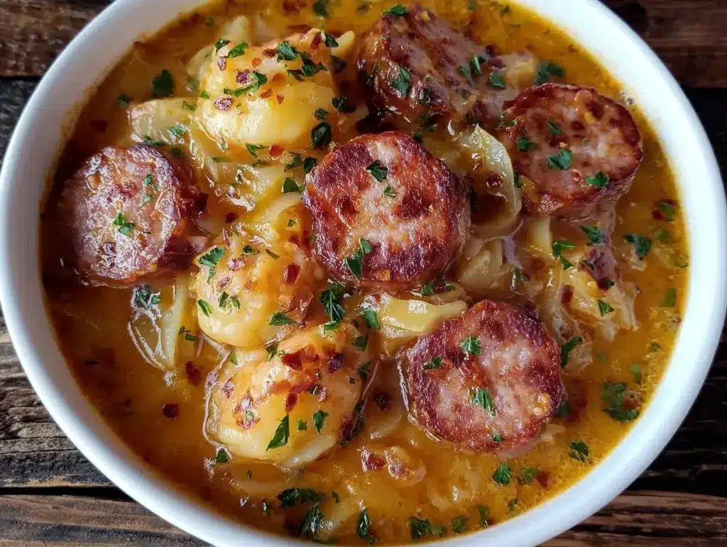 Dublin Coddle Potato Soup - featured image