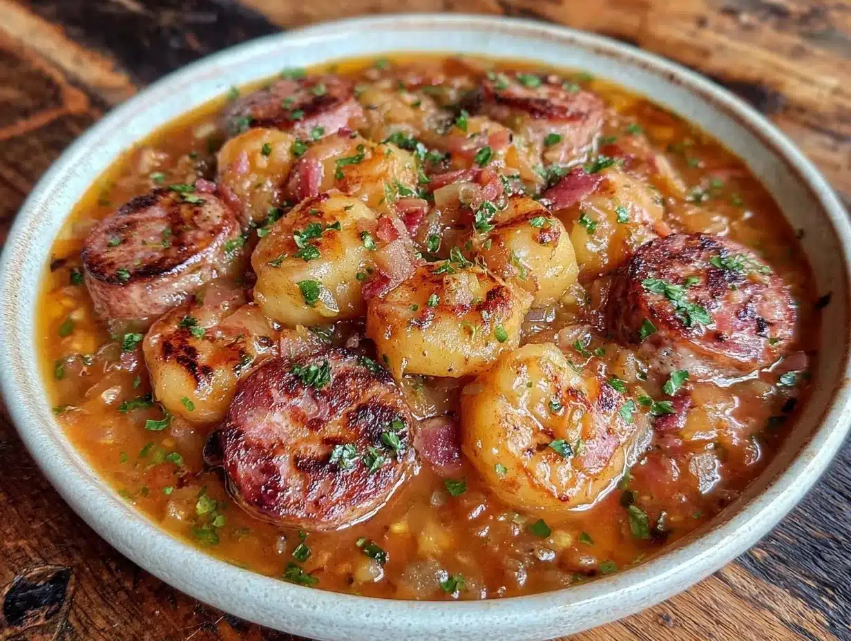 Dublin Coddle Potato Soup preparation steps