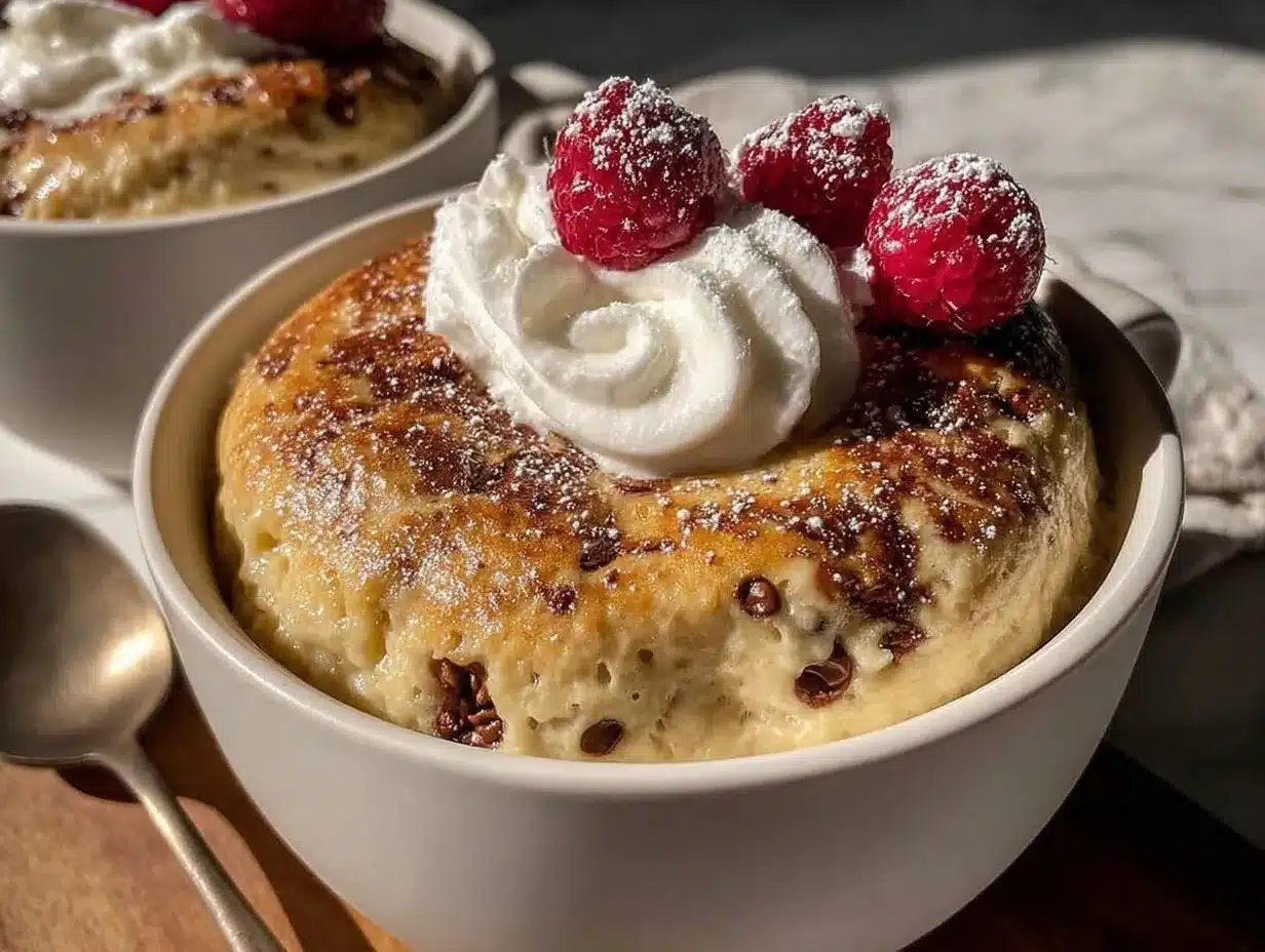 fluffy protein mug cake preparation steps