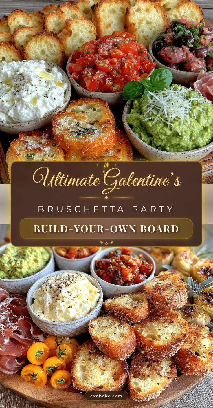 Galentine’s Bruschetta Board recipe