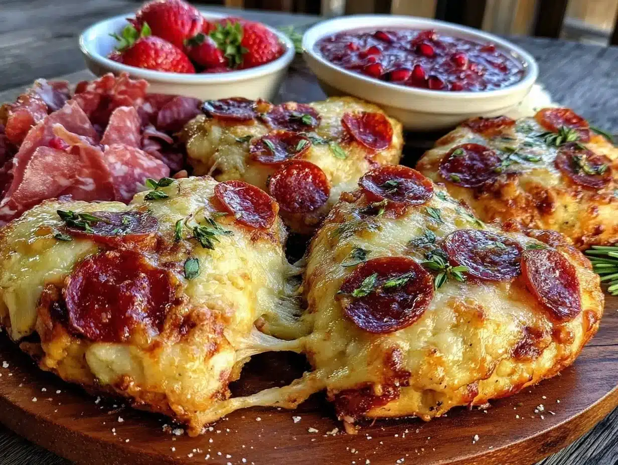 Galentine’s Charcuterie Pizza Board preparation steps