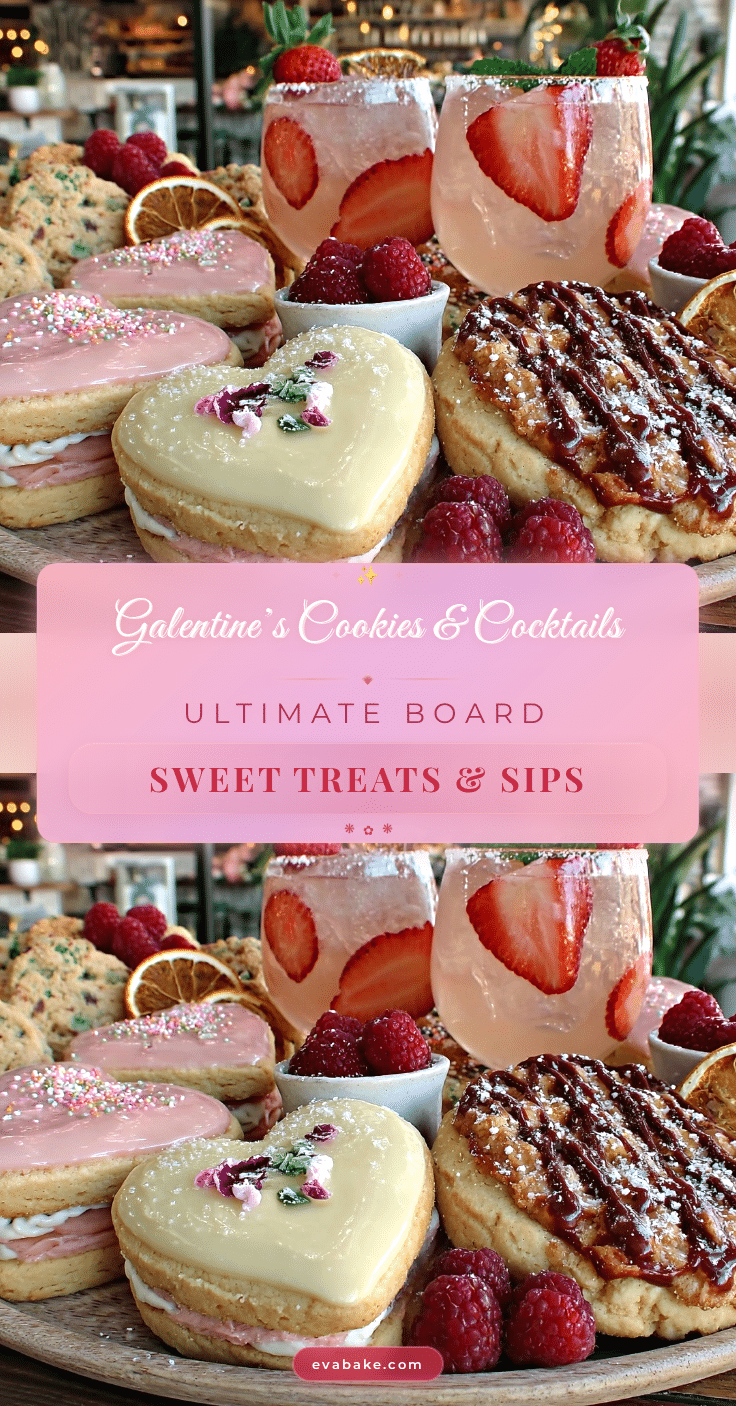 Galentine’s cookies board recipe