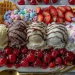 Galentine’s ice cream sundae board - featured image