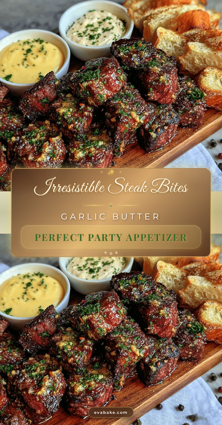 garlic butter steak bites recipe
