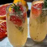 Grapefruit Rosemary Prosecco Sparkler - featured image