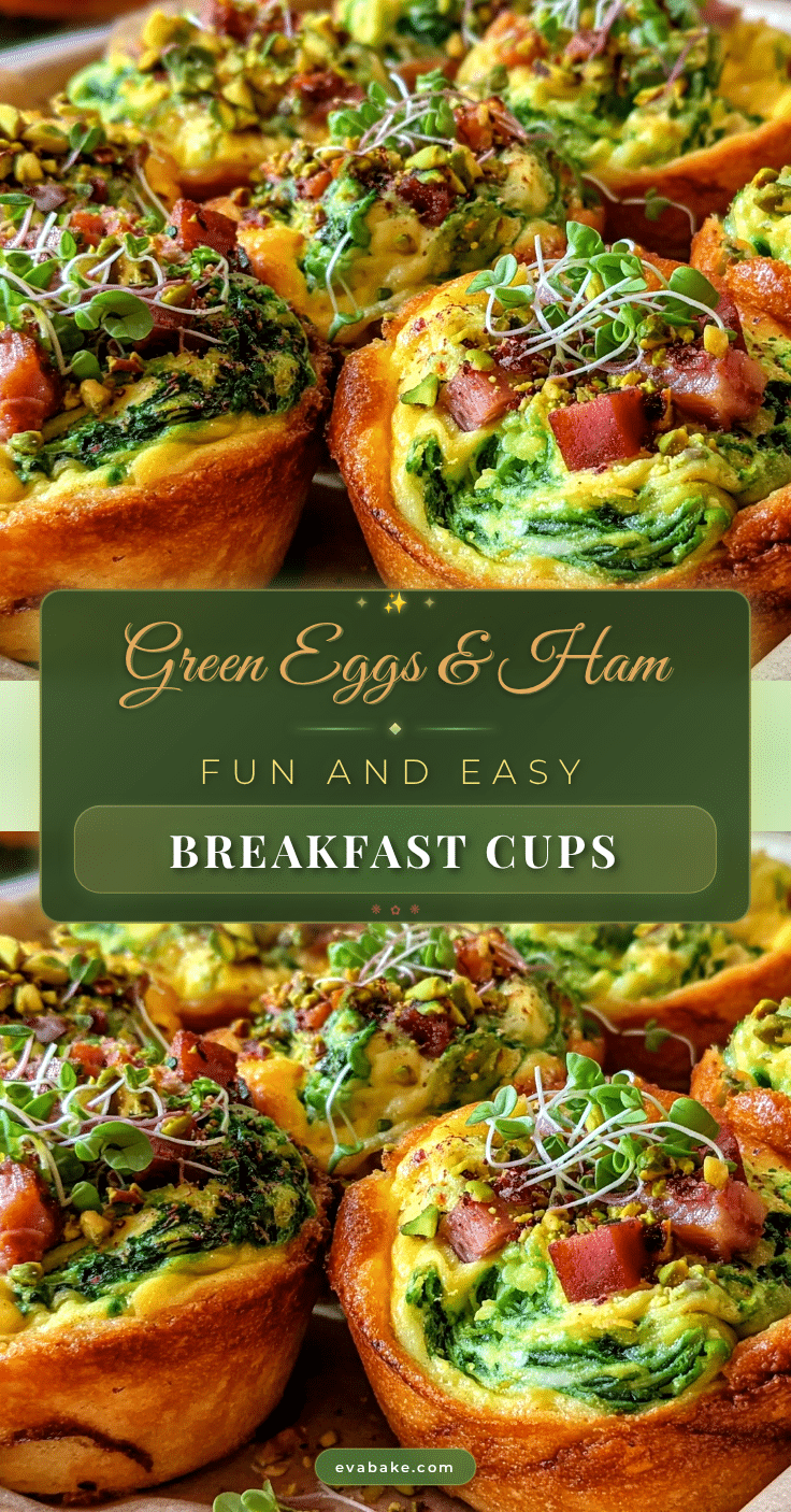 Green Eggs and Ham Cups recipe