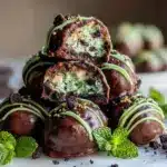 Green Mint Oreo Truffles - featured image