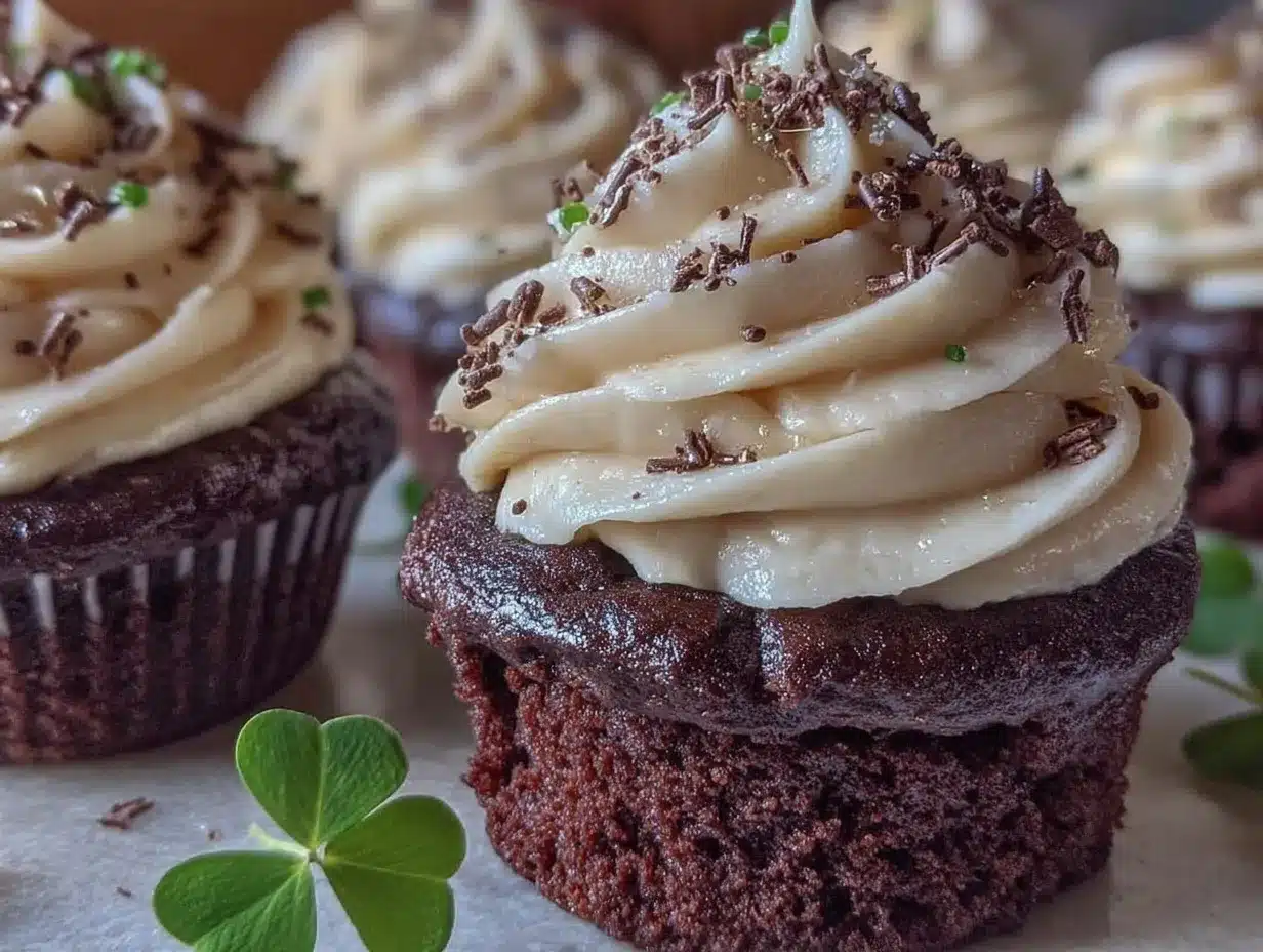 Guinness Chocolate Cupcakes preparation steps