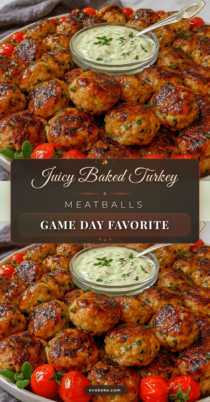 healthy baked turkey meatballs recipe