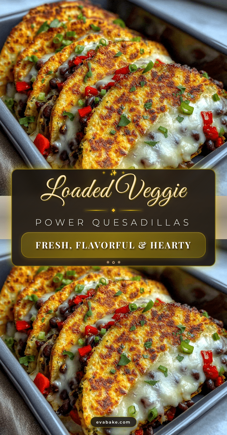 healthy veggie-packed quesadillas recipe