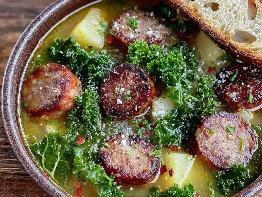 Italian Sausage and Kale Soup - featured image