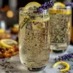 lavender lemon Prosecco sparkler - featured image