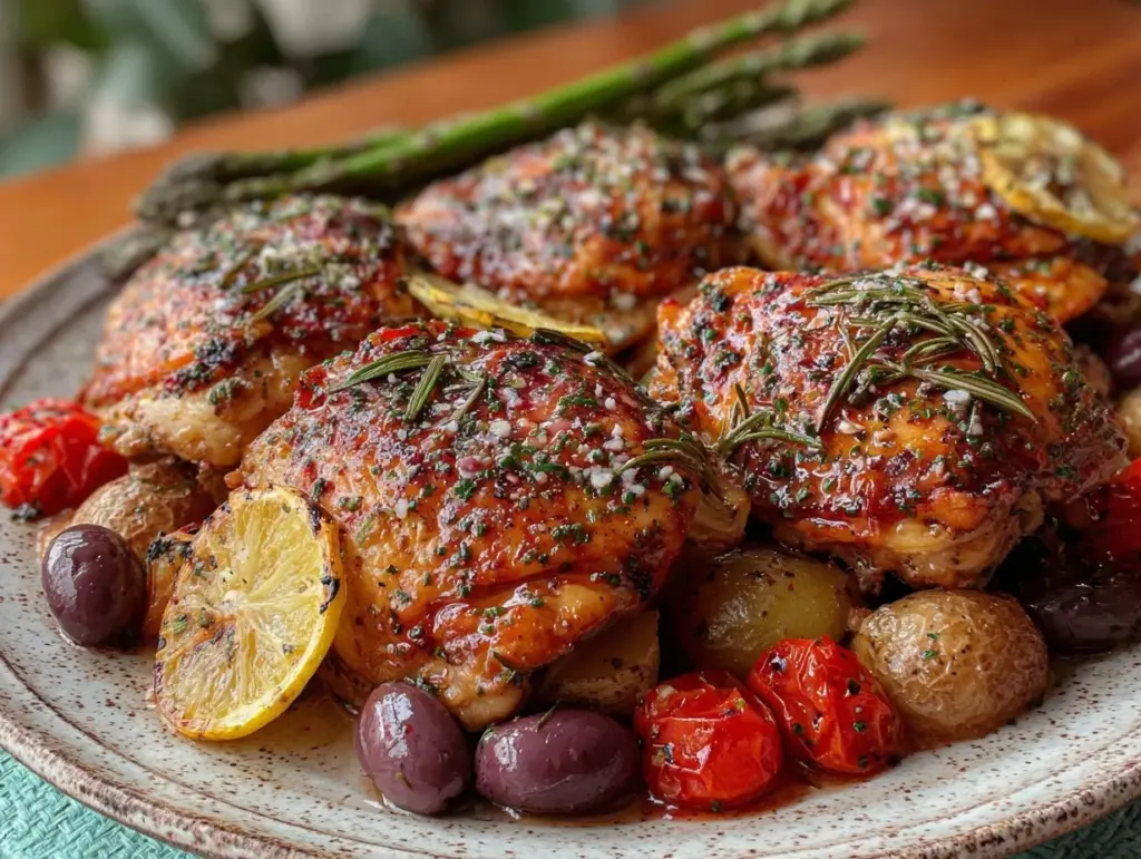 Lemon Herb Mediterranean Chicken - featured image
