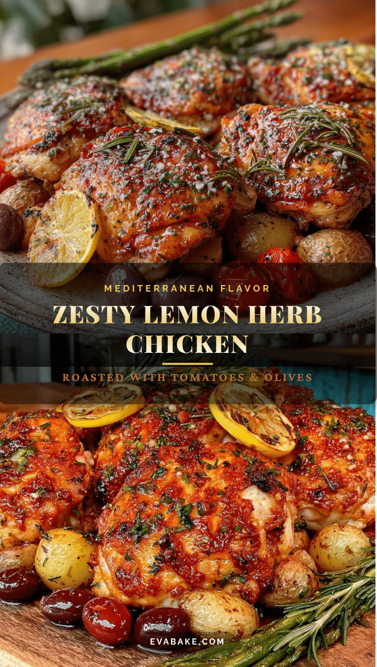 Lemon Herb Mediterranean Chicken recipe