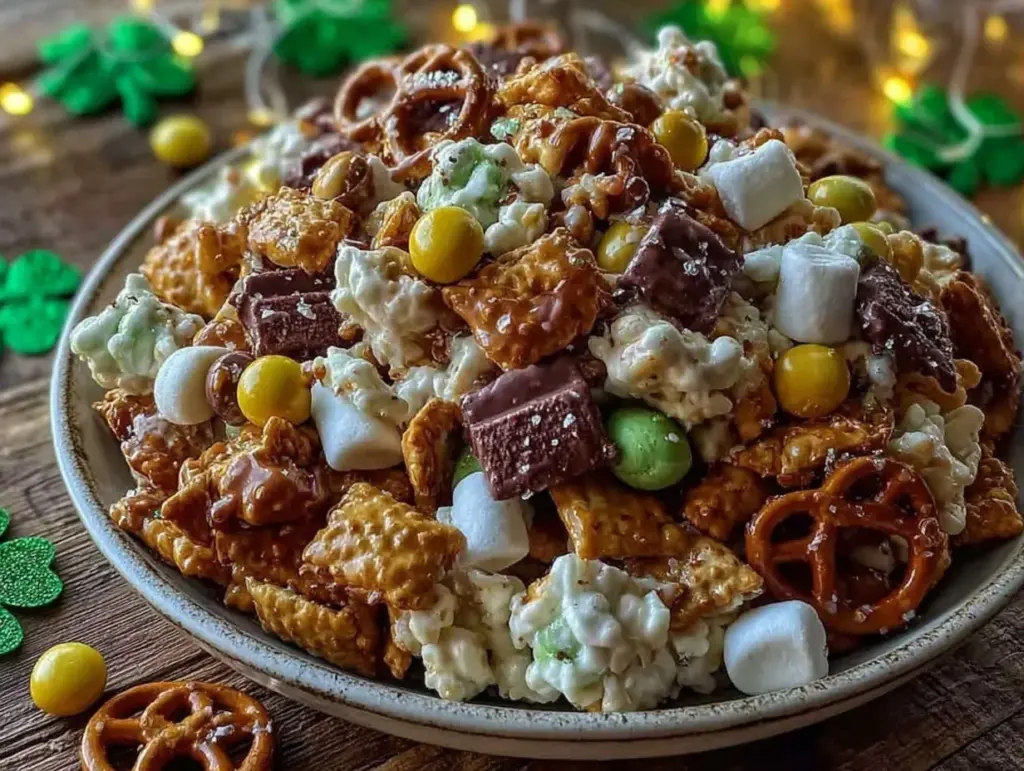 leprechaun snack mix - featured image