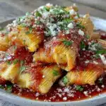 Mexican tamales with red chile sauce - featured image