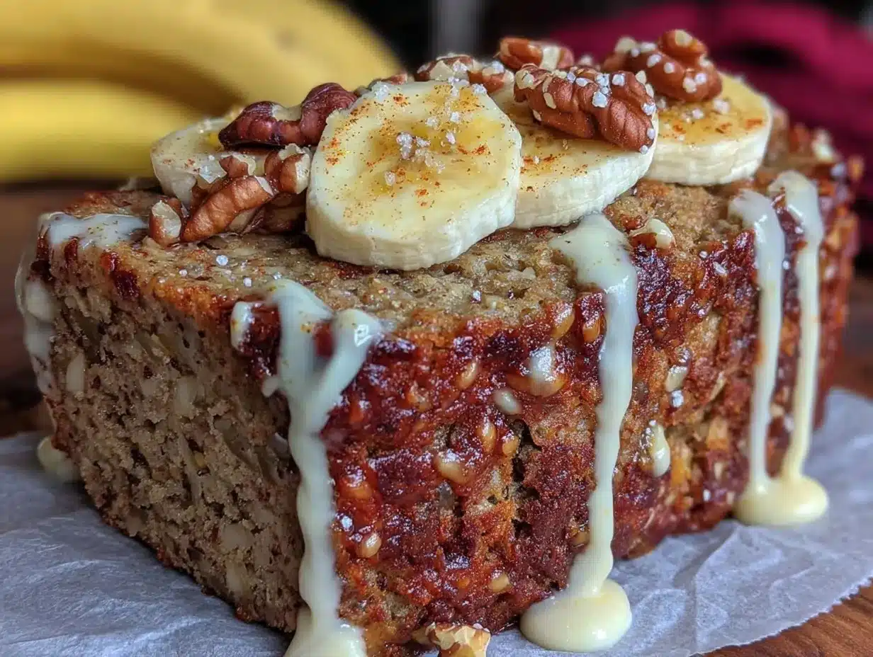 overnight oats banana bread preparation steps