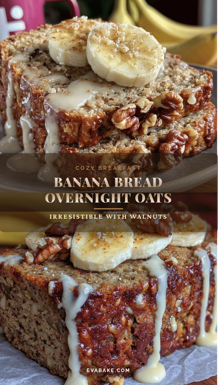 overnight oats banana bread recipe