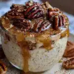 overnight oats maple pecan - featured image