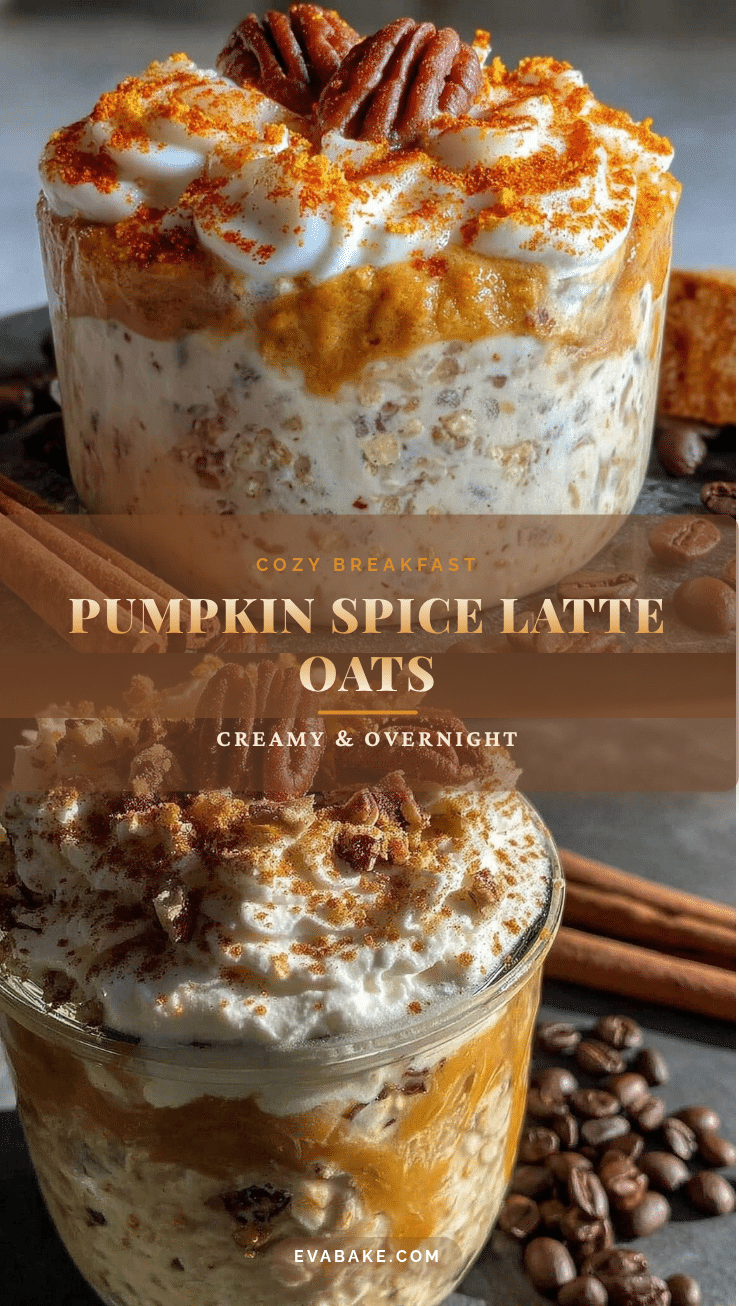 pumpkin spice latte overnight oats recipe
