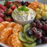 rainbow fruit platter - featured image