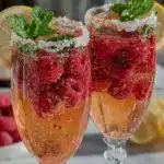 Raspberry Limoncello Prosecco Spritz - featured image