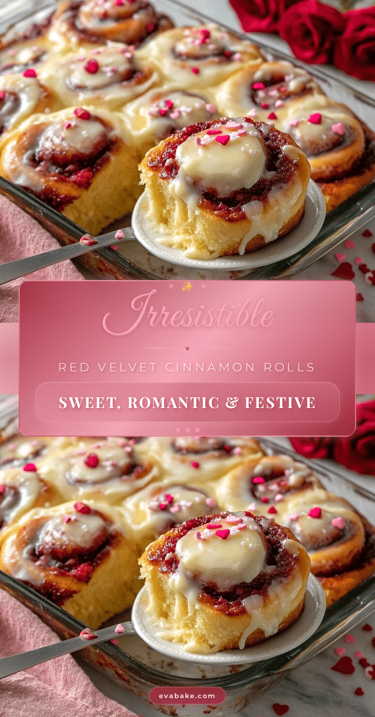 red velvet cinnamon rolls recipe